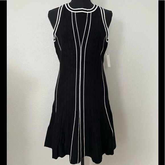 NWT Anthropologie Sleeveless Pointelle Dress - Picture 1 of 13